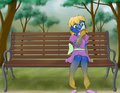 Norra in the Park by RisingDragon