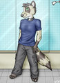 Fleece Collar - Kyle by chaosblackwing