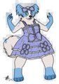Bubblegum in Lolita by Werepuppy