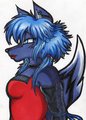 Gothic- Style Vixen Furry