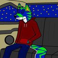 felle sleep in the car by ALESSIO626