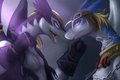 Shiron and Ranshin by Nurinaki