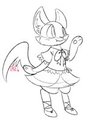 Matthew Purrloin in a dress 