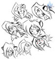 Sapphire faces