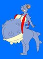Art Trade: A Very Pregnant Nidoqueen by Lucedo