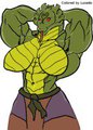 Shendudette Flexing Colorization by Lucedo