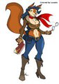 Miss Montoya by Jaeh Colored by Lucedo