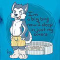 Big boy husky (tee design) by pandapaco