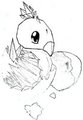 Baby Chocobo by SparkCrystal