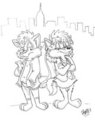 Damn New Yorkers by ScottySkunk