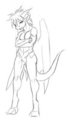 'Nother sketch by SilverTheDragon