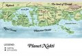 Map of planet Nakti