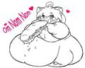 blobby cheko eating sub 2