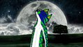 howling ate the moon