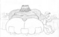 Su Lin eats