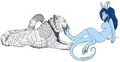 Paw Lickin' - Commission - F5