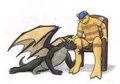 Ahhh its got mah leg! by Benzen