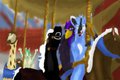 Night at the Merry-Go-Round YCH