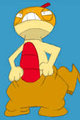 Scraggy colored for Fireline Coyote by Otakutsukonko