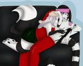 Yiffmas Snuggles by PirateTiggur