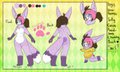 Snowfennec Ingy - reference by MsDinoGoat