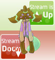 Stream status notification