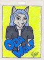 Oda Wolf Wild Nights 2010 badge by Niaphyla