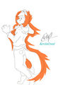 Nathan, Fire Fox by KevinCrest