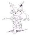 Commission: Purrloin Warrior