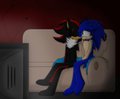 (RQ) Sonic & Shadow Watching A Movie