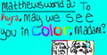 A Kyra Question: In Color
