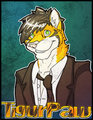Conbadge - Tigurpaw by Kihu