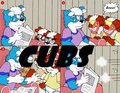 "The scared pups!"
