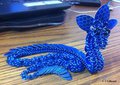 Large Blue Dragon by CGIbeast
