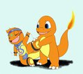Commission: Ticklish Charmander