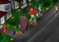 Schneide Goes Trick or Treating with Mama Bear