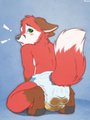 Foxys bad tummy by abdl86