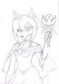 Wolf Sorceress Sketch