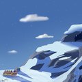 snowy mountain