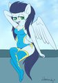 Anthro female Soarin' by Verminshy