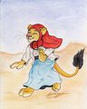 ركضة في الصحراء (Running in the Desert) by RayOElGatubelo