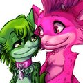 GreenKai and Bubblegum by Juba by GreenReaper