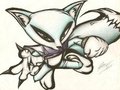 "Anirue" -The Dark AquaFox- by UTXShapeShifter