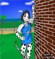commision for njhcerebus  by blackkitten