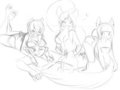 [WIP] Summertime Family Fun by Spazzykoneko