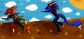 Got your arm ||||SPEED PAINT|||||| by CrystalWolfDarkness