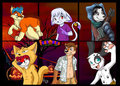 Vidafur's Halloween badges
