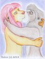Lovers kissing/Simba x Kovu