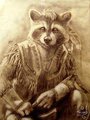 Sepia Skreft sketch by skreft
