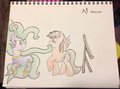 Mane-iac and Nic by Nicwhooves